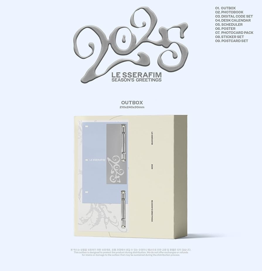 (CD)LE SSERAFIM 2025 SEASON'S GREETINGS（韓国盤）／LE SSERAFIM Amazon.co.jp: LE SSERAFIM 2025 SEASON'S GREETINGS（韓国盤